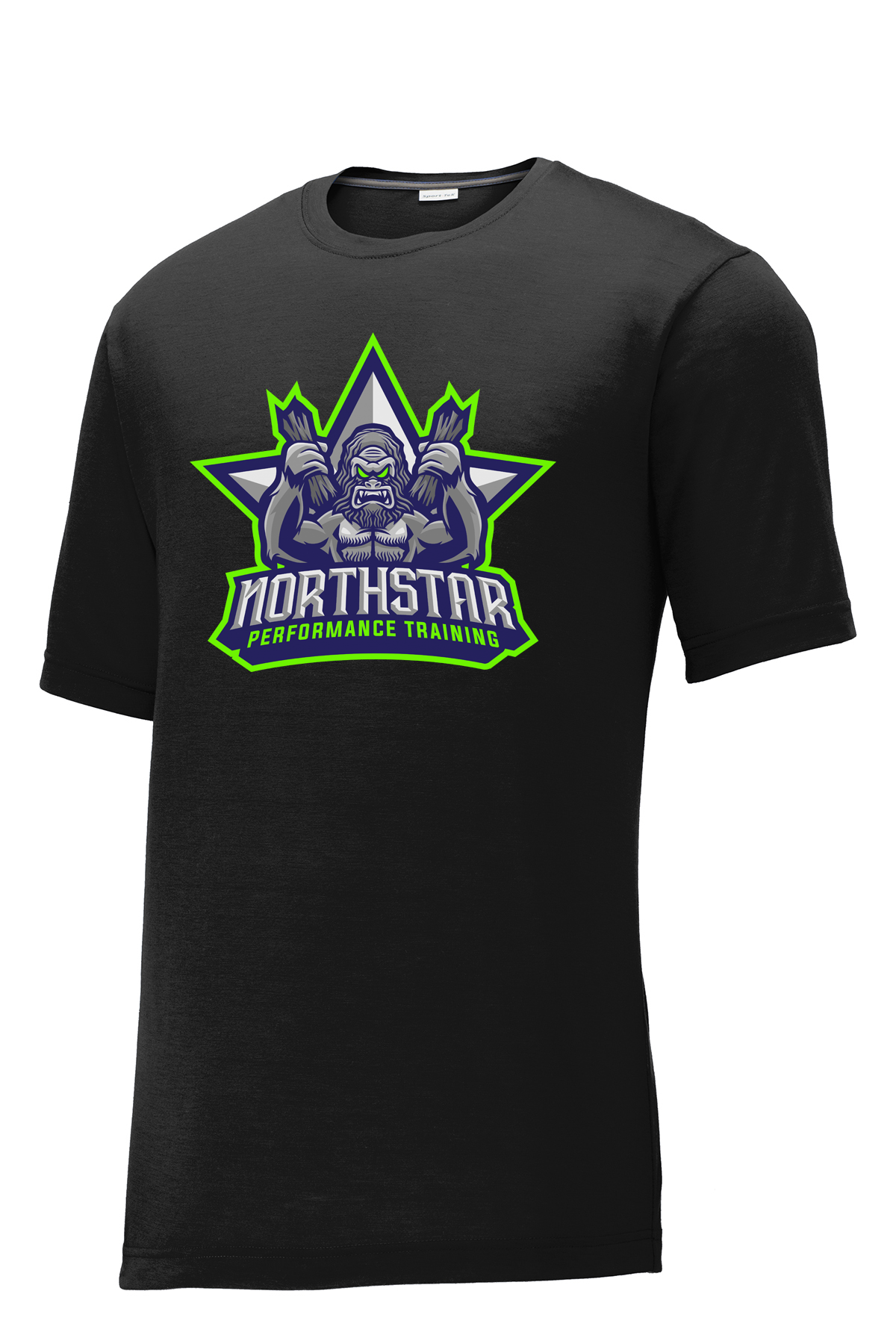Northstar Performance Training Men's Black CottonTouch Performance T-Shirt