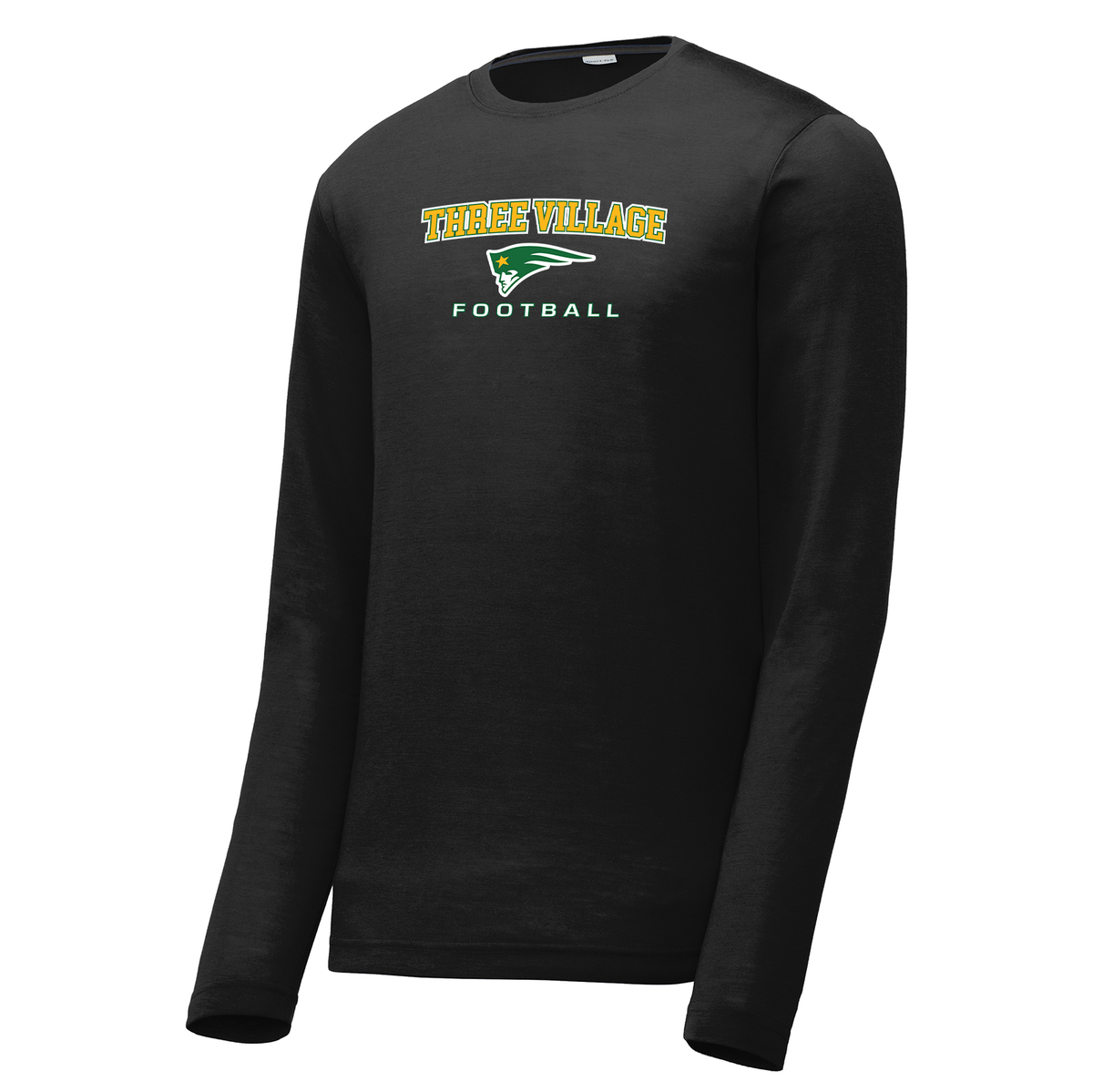 Three Village Football Long Sleeve CottonTouch Performance Shirt