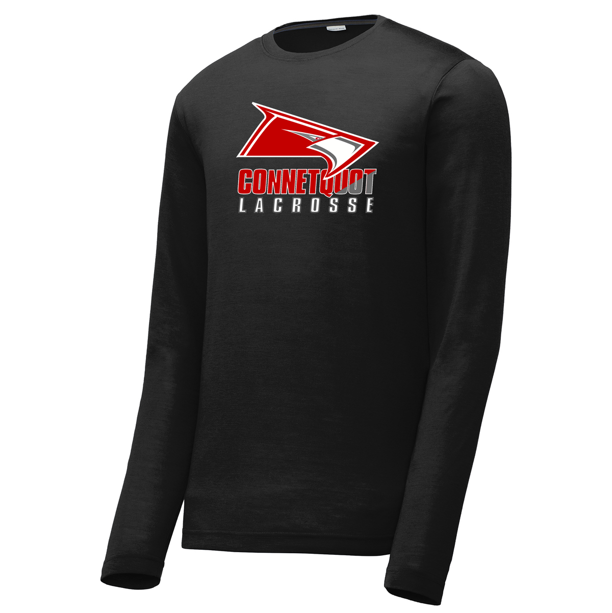 Connetquot Lacrosse Long Sleeve CottonTouch Performance Shirt