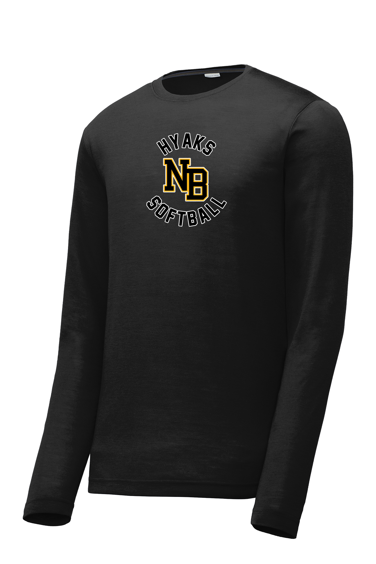 North Beach Softball Long Sleeve CottonTouch Performance Shirt