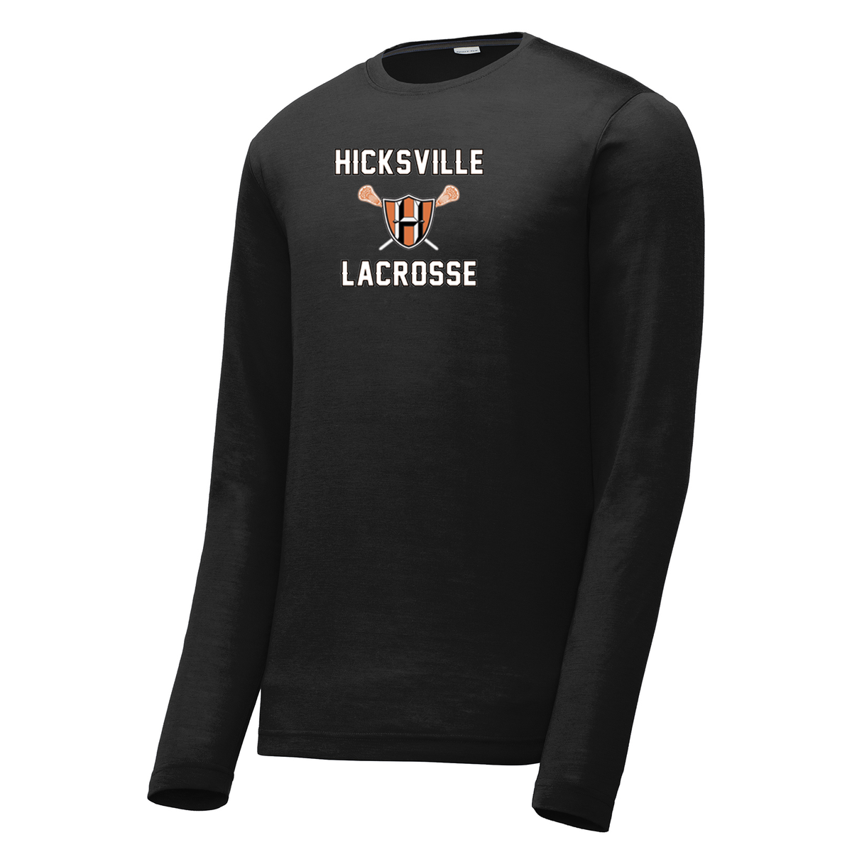 Hicksville Lacrosse Long Sleeve CottonTouch Performance Shirt