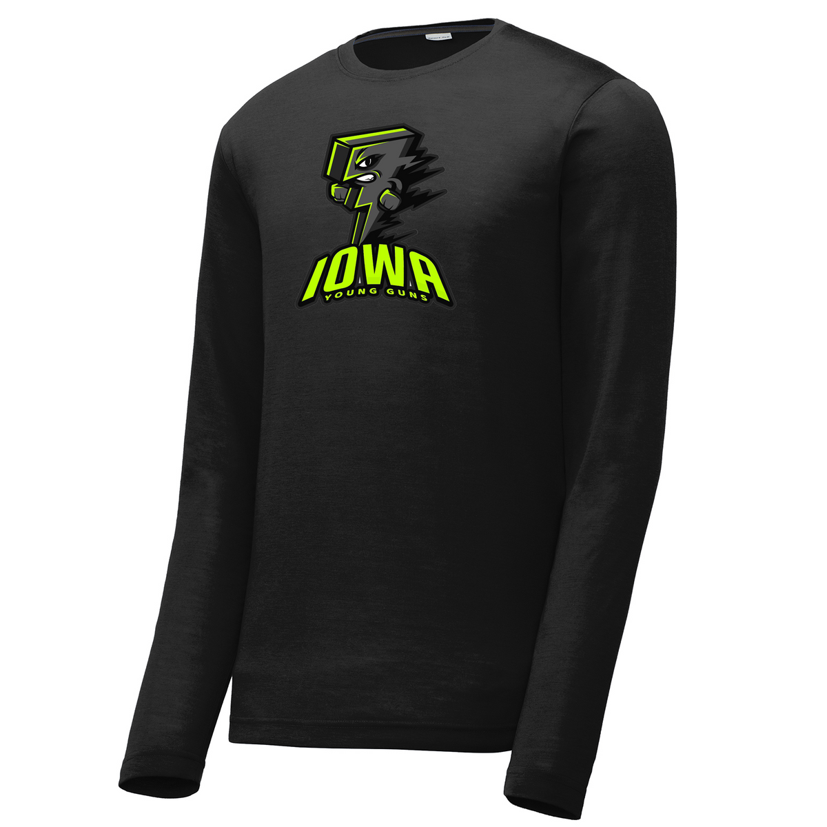 Iowa Young Guns Long Sleeve CottonTouch Performance Shirt