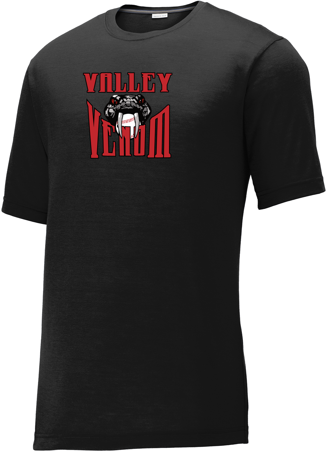 Valley Venom Baseball CottonTouch Performance T-Shirt