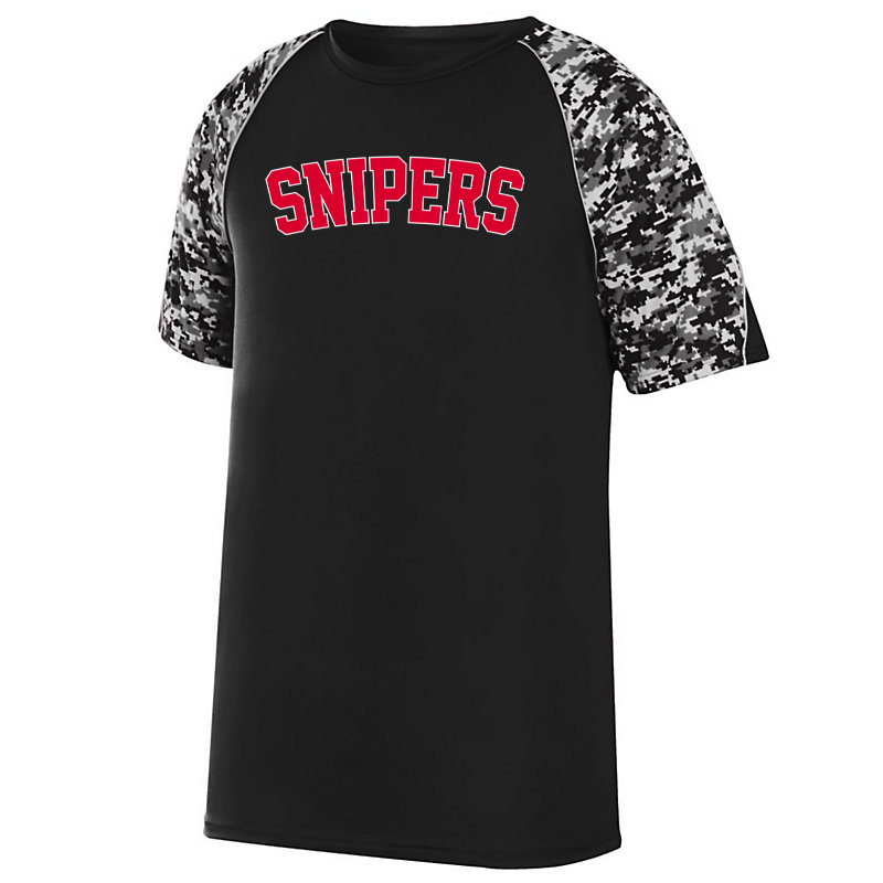 Snipers Baseball Digi-Camo Performance T-Shirt