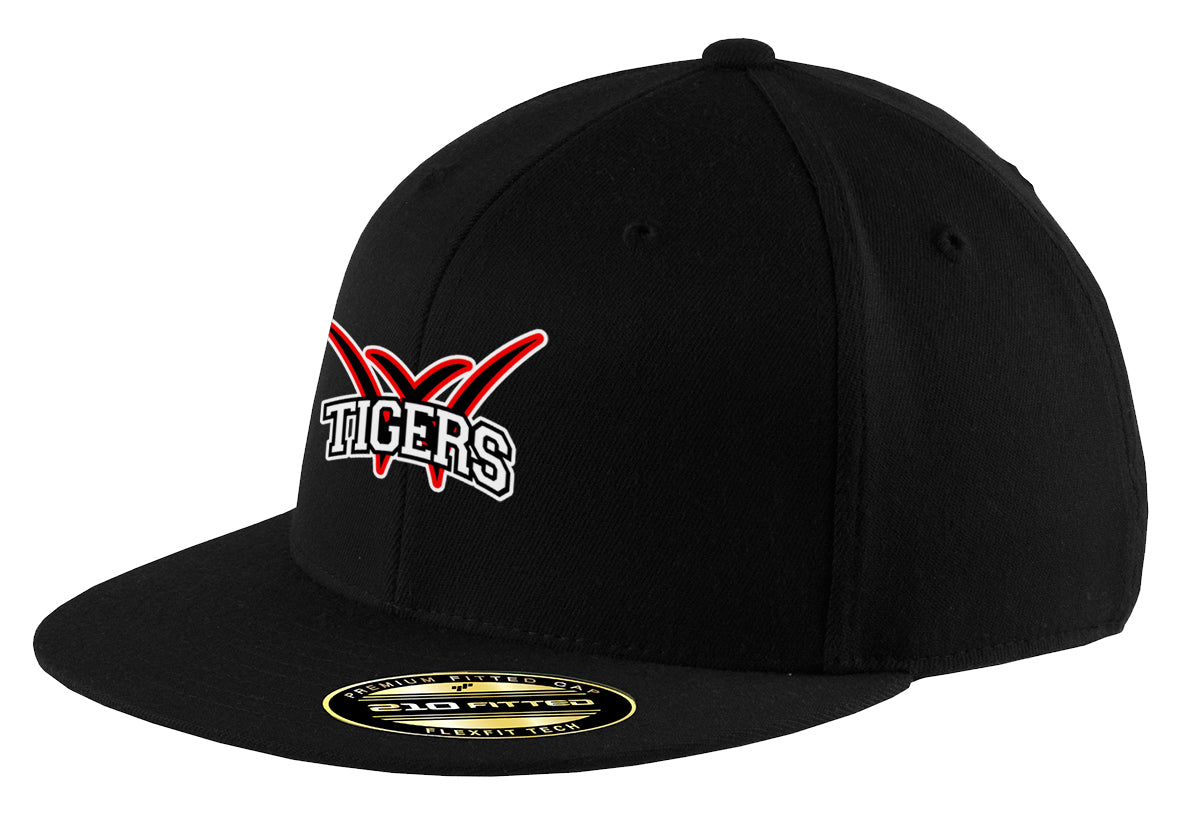 Willard Tigers Baseball FlexFit Flat-Brim Hat