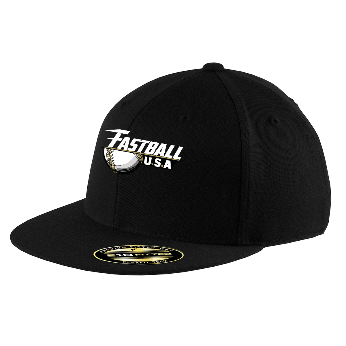 Team Fastball Baseball FlexFit Flat-Brim Hat