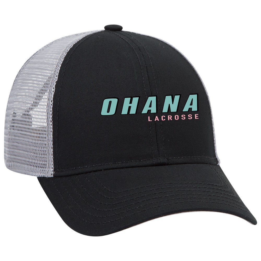 Ohana Girls Lacrosse Trucker Hat