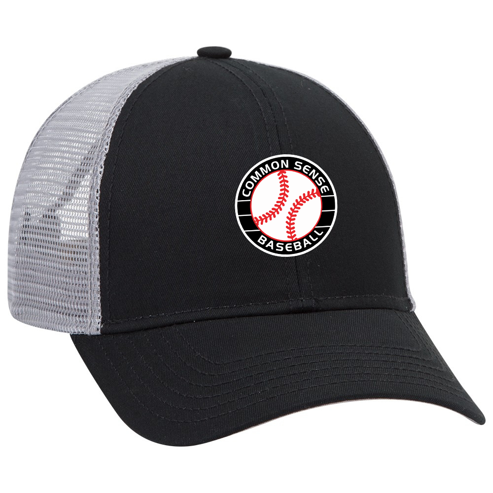 Common Sense Baseball Trucker Hat