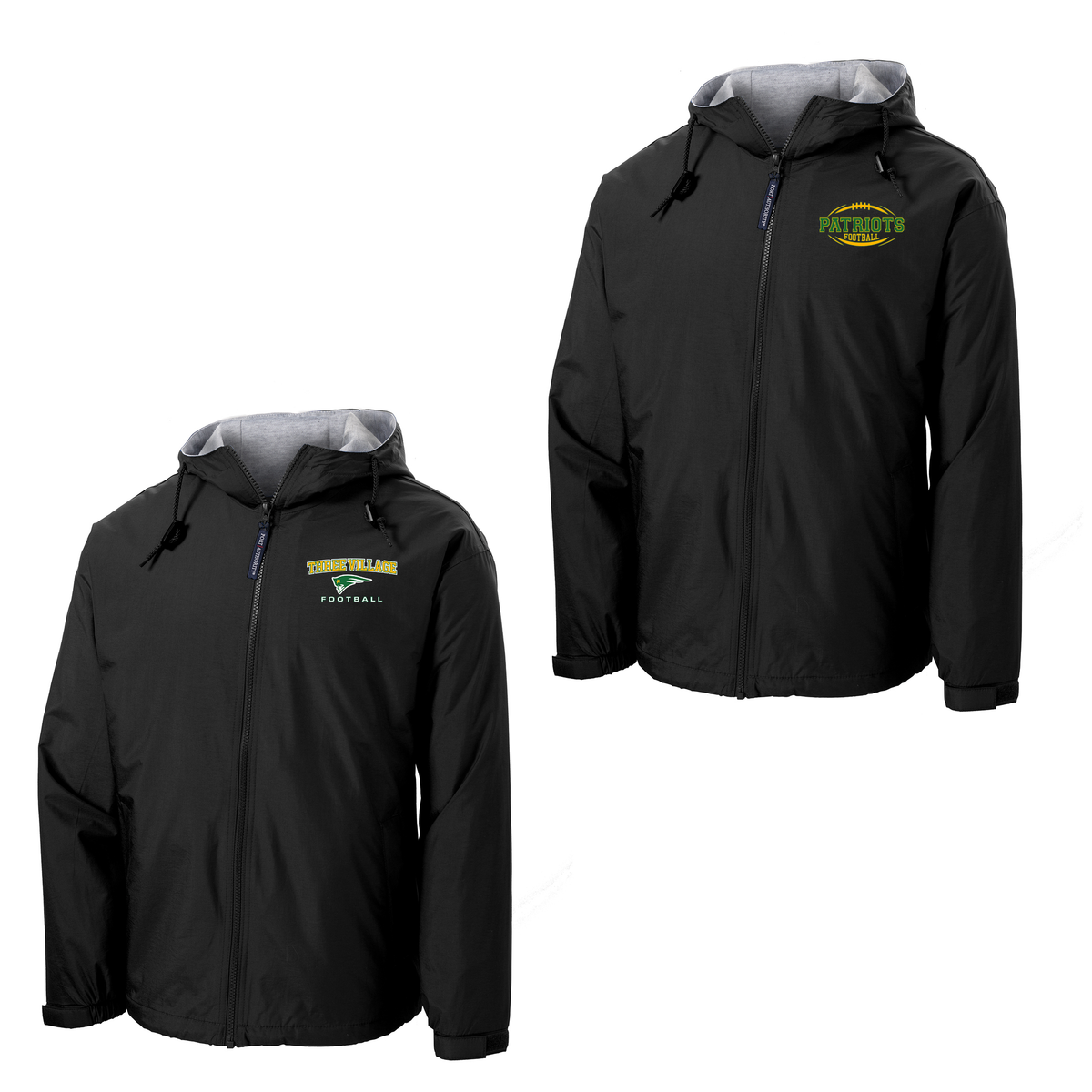 Three Village Football Hooded Jacket