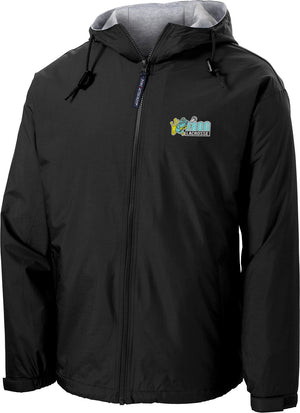 Frog Girls Lacrosse Black Hooded Jacket
