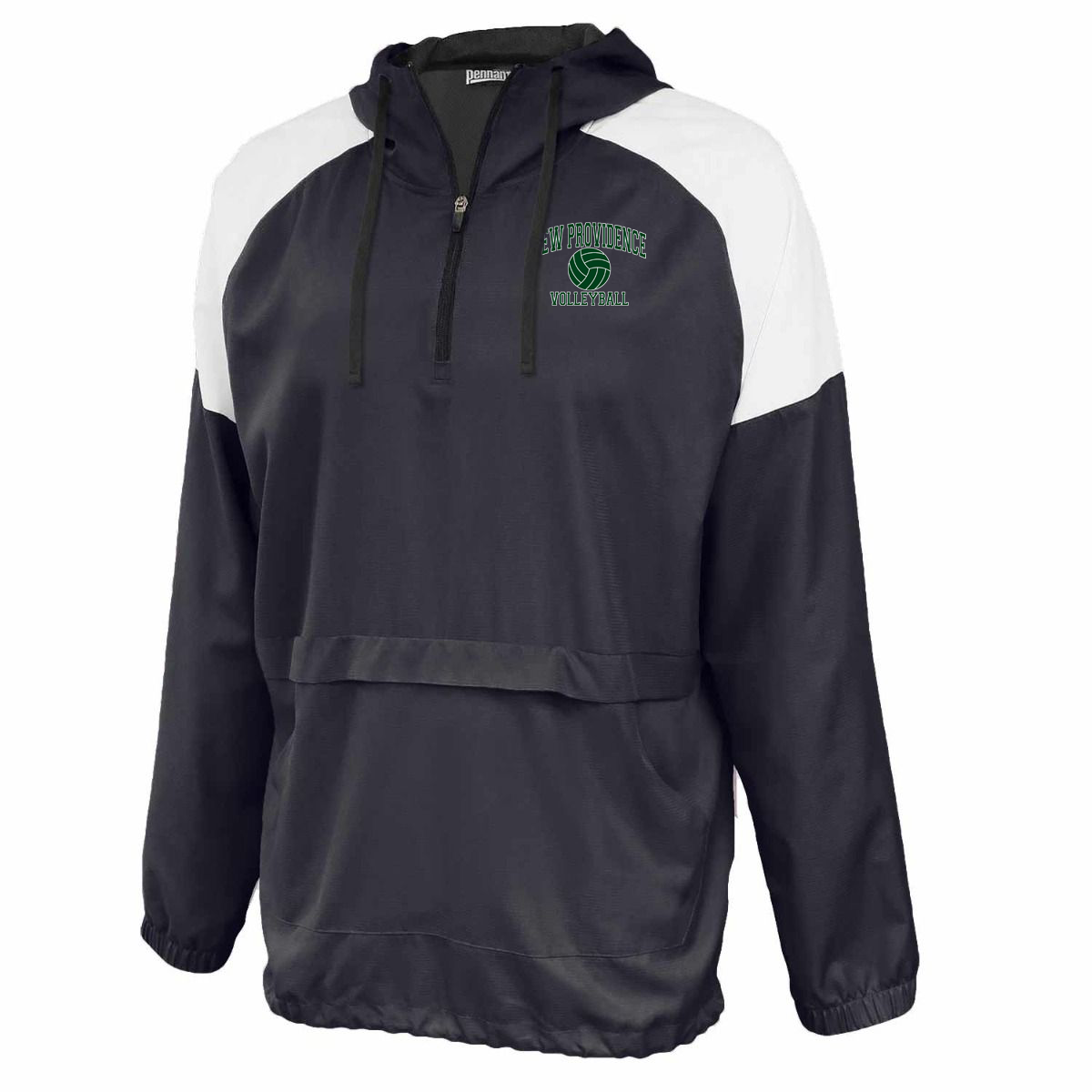 New Providence Volleyball Anorak Hooded Quarterzip