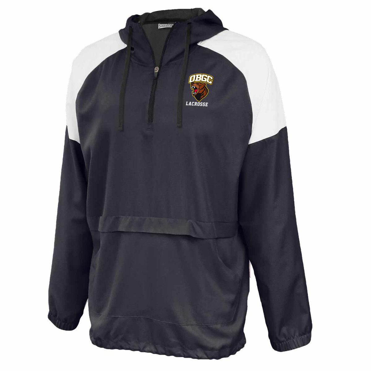 Olney Bears Lacrosse Anorak Hooded Quarterzip