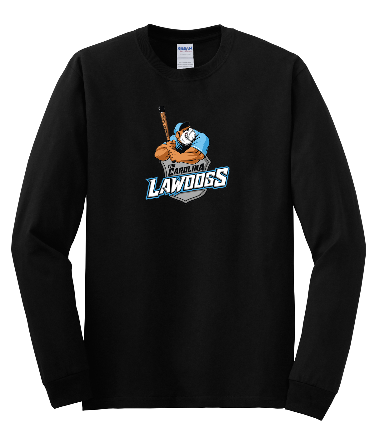 Lawdogs Baseball Cotton Long Sleeve Shirt