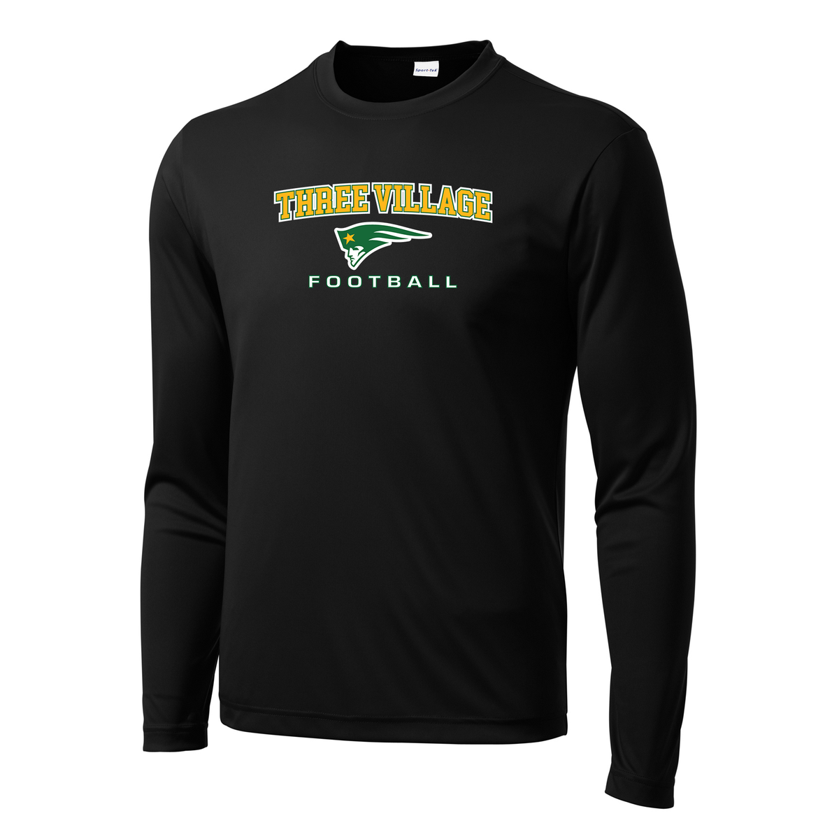 Three Village Football Long Sleeve Performance Shirt