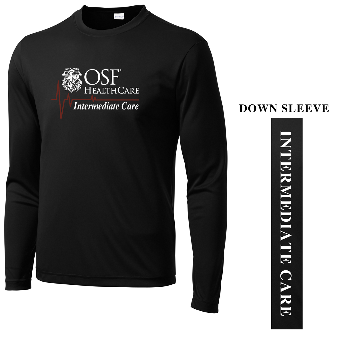 OSF Healthcare IMCU Long Sleeve Performance Shirt
