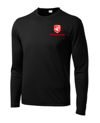 Nesaquake Middle School Athletics Black Long Sleeve Performance Shirt