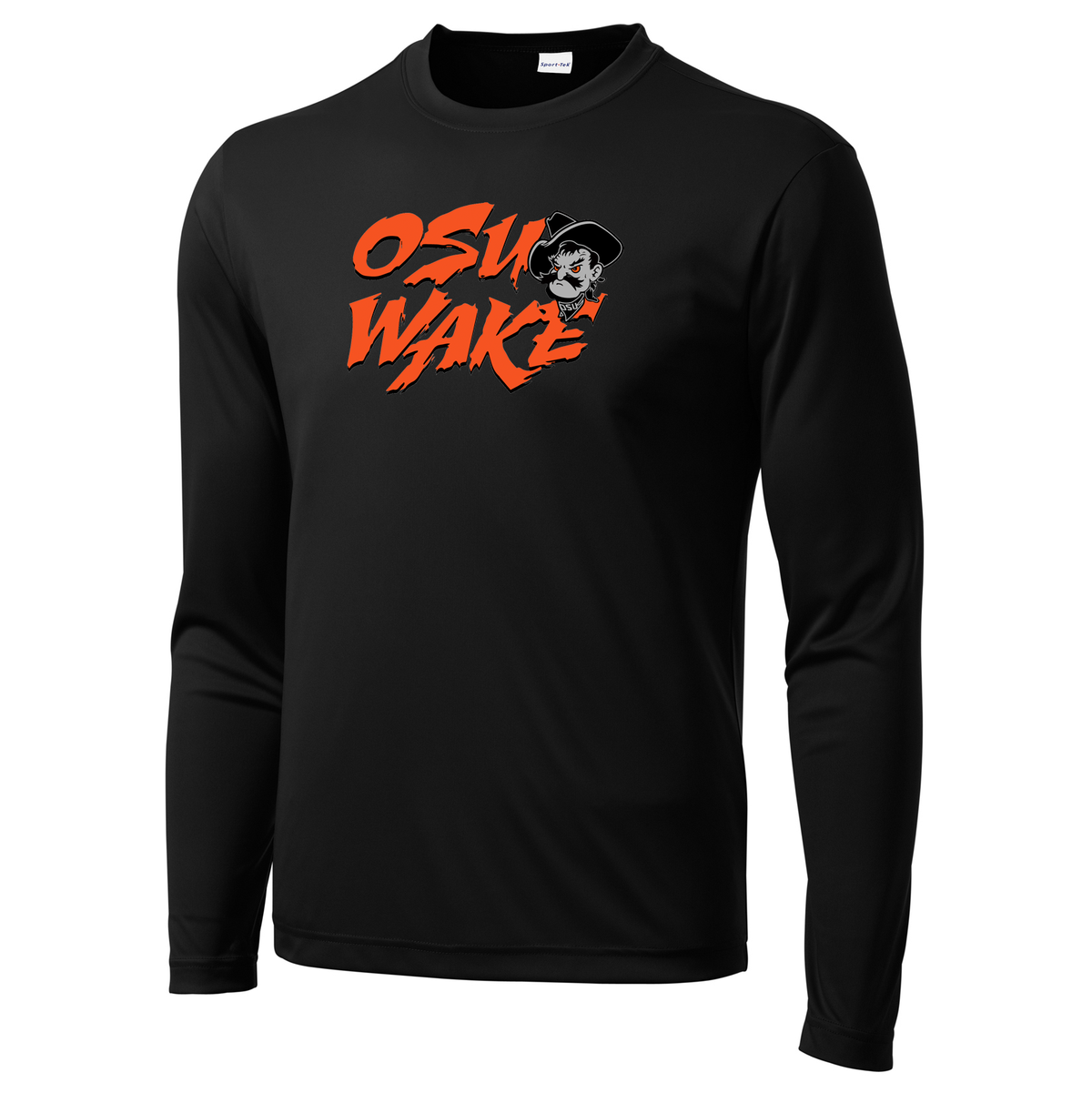 OK State Wakeboarding Long Sleeve Performance Shirt
