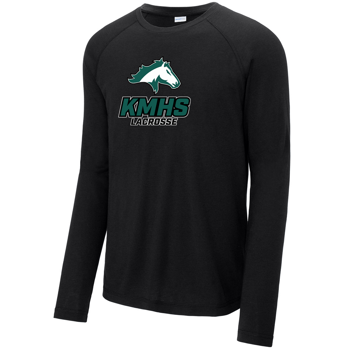 KMHS Mustangs Long Sleeve Raglan CottonTouch