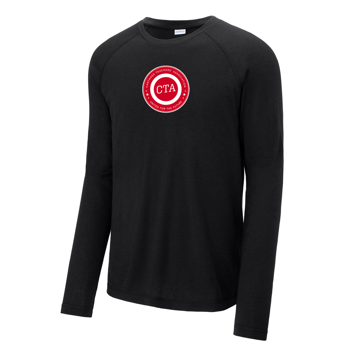 Carthage Teachers' Association Long Sleeve Raglan CottonTouch