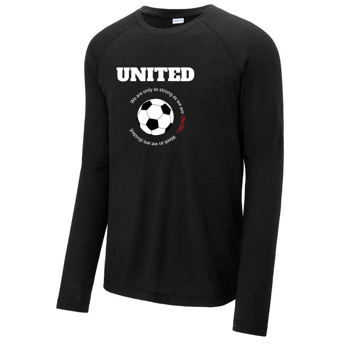 Midland United FC Long Sleeve Raglan CottonTouch