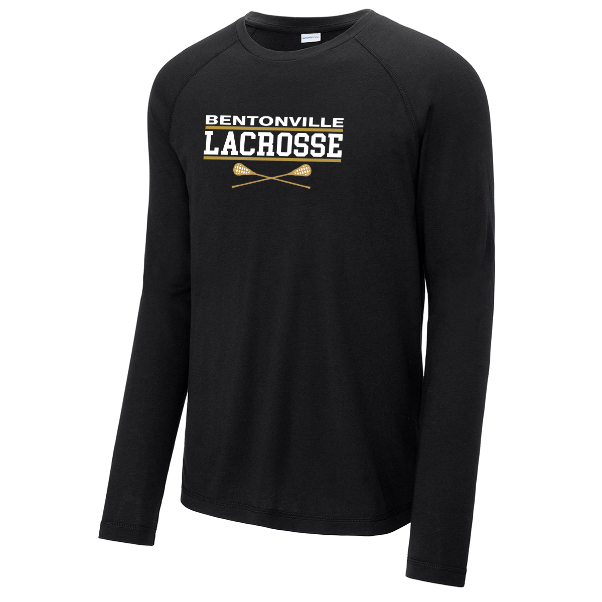 Bentonville Lacrosse Long Sleeve Raglan CottonTouch