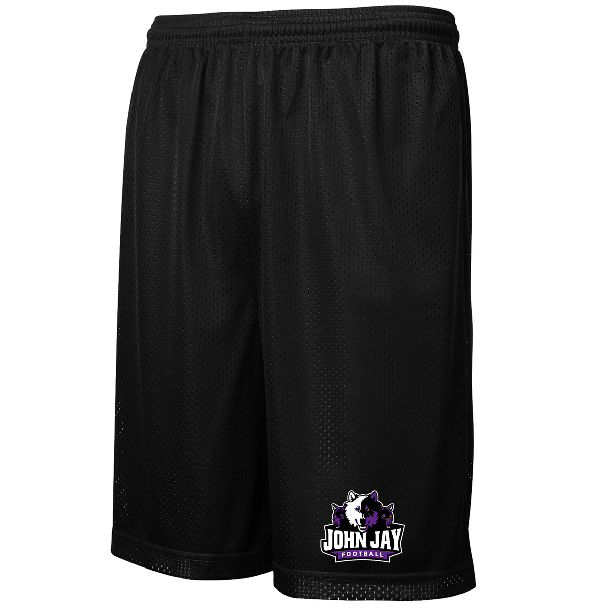 John Jay Wolves Football Classic Mesh Shorts