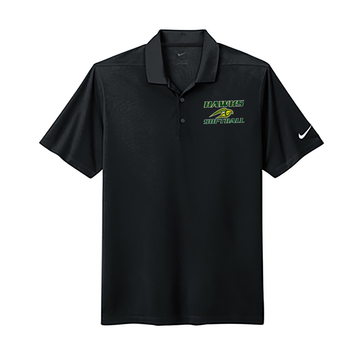 Hillsdale Hawks Nike Dri-FIT Micro Pique 2.0 Polo