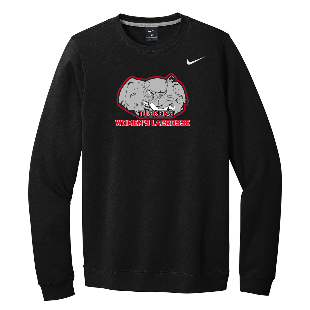 Somers HS Girls Varsity Lacrosse Nike Fleece Crew Neck