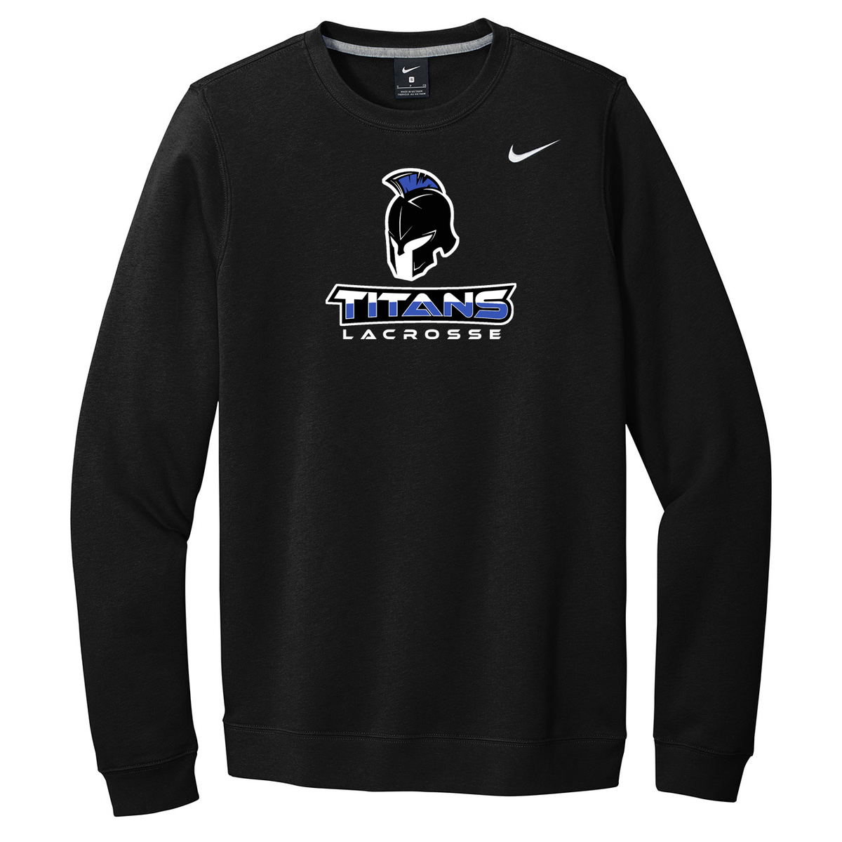 Southwest Titans Lacrosse Nike Fleece Crew Neck