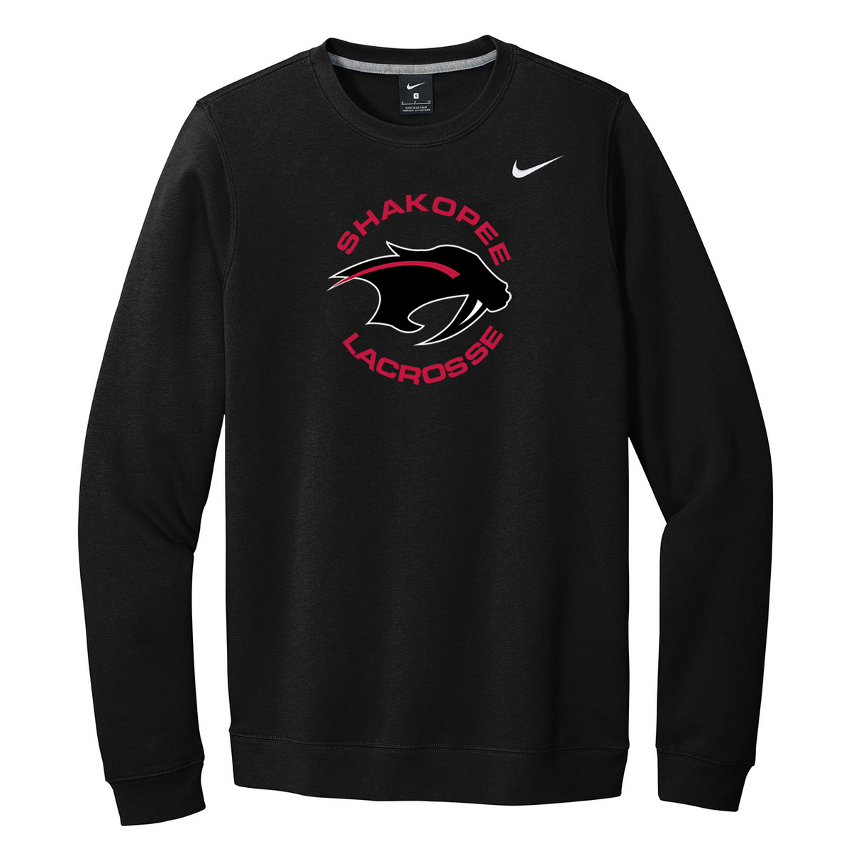 Shakopee HS Lacrosse Nike Fleece Crew Neck