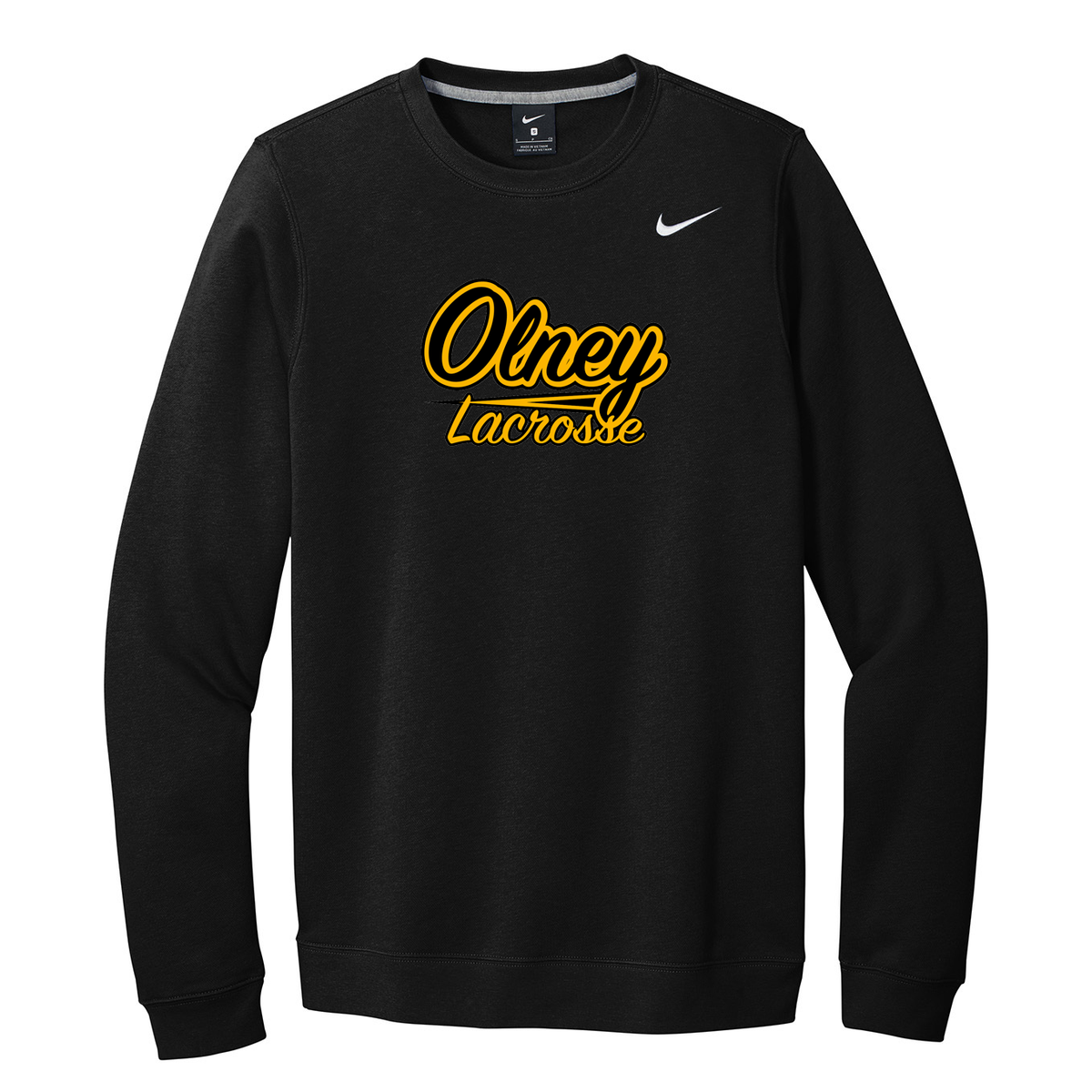 Olney Bears Lacrosse Nike Fleece Crew Neck