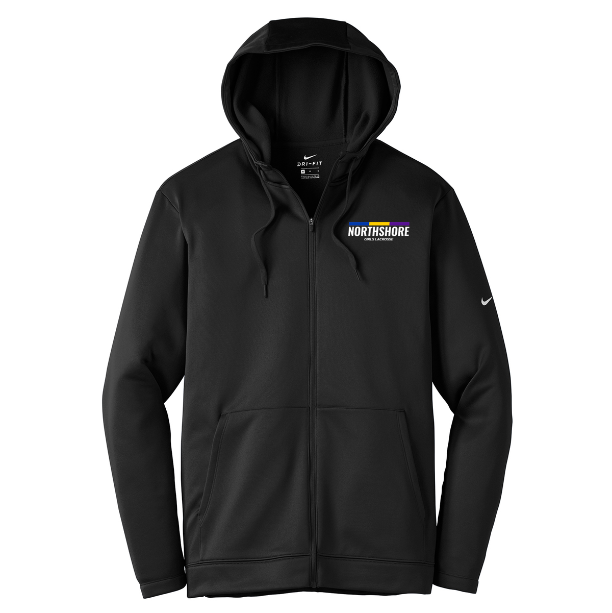 Northshore Lacrosse Nike Therma-FIT Full Zip Hoodie