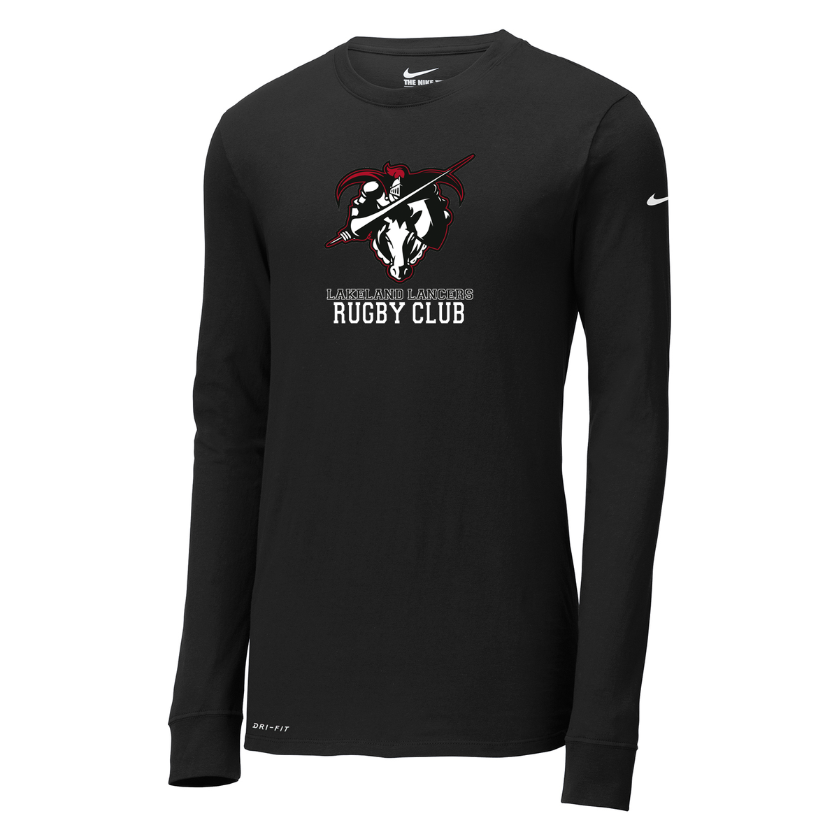 Lakeland Lancers Rugby Football Club Nike Dri-FIT Long Sleeve Tee