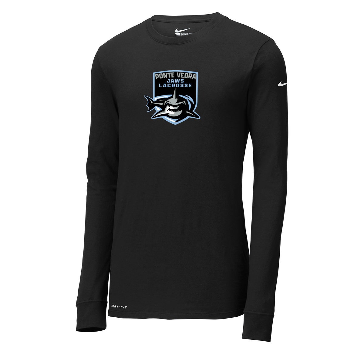 Ponte Vedra JAWS Lacrosse Nike Dri-FIT Long Sleeve Tee
