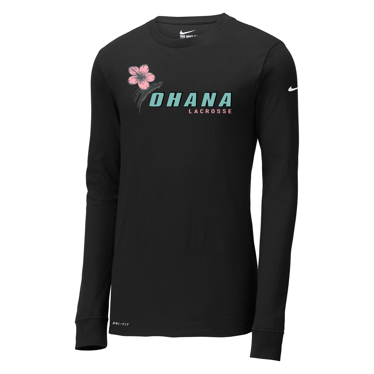 Ohana Girls Lacrosse Nike Dri-FIT Long Sleeve Tee