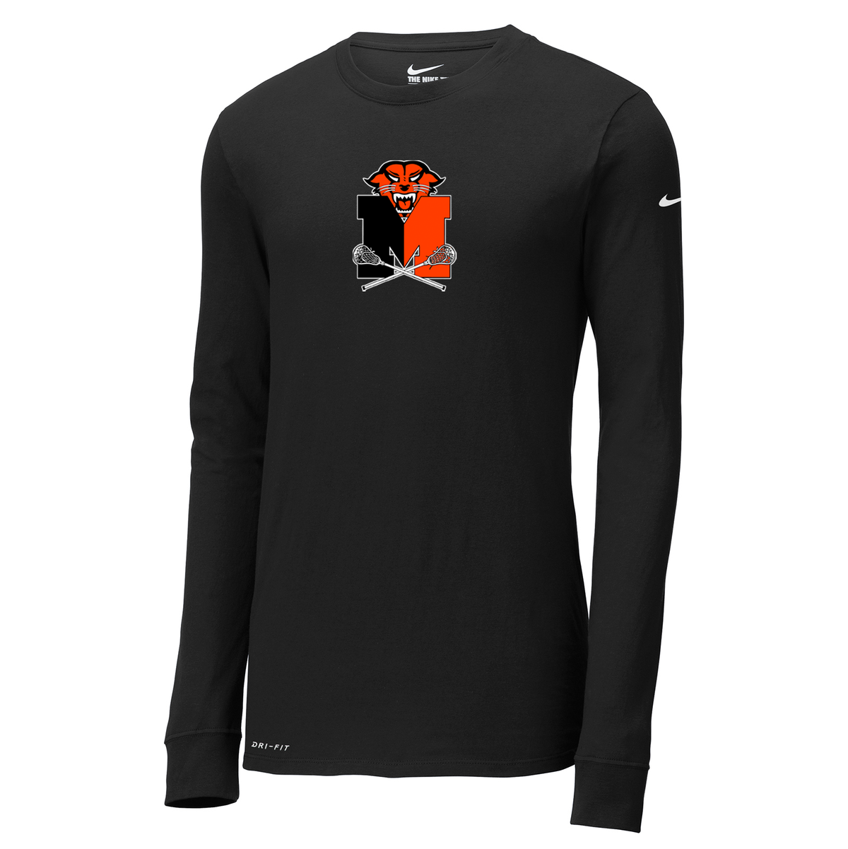 Monroe Bearcats Lacrosse Nike Dri-FIT Long Sleeve Tee