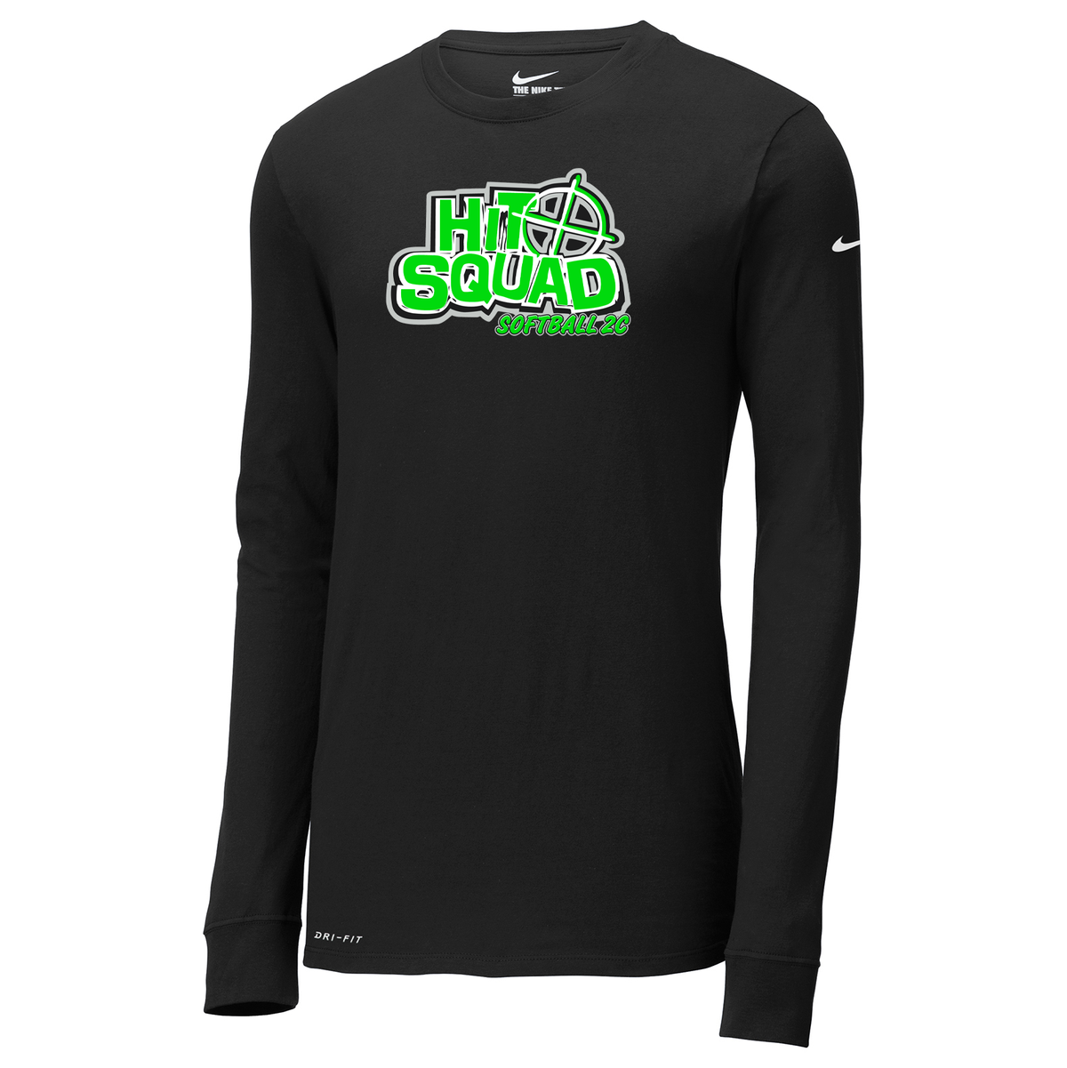 Hit Squad Softball Nike Dri-FIT Long Sleeve Tee