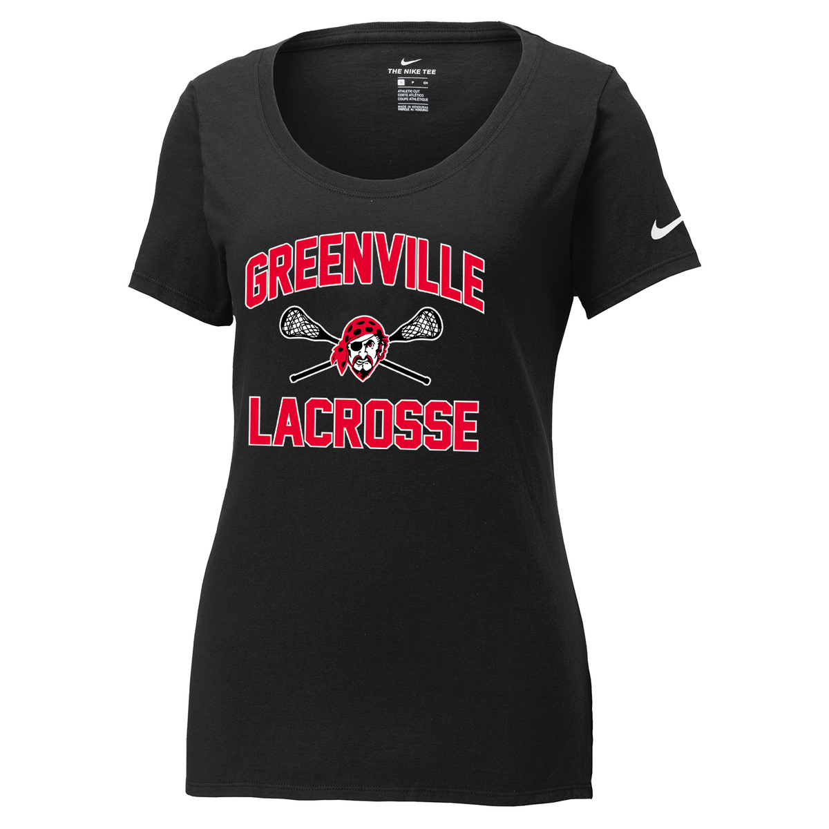 Greenville Girls Lacrosse Nike Ladies Core Cotton Tee