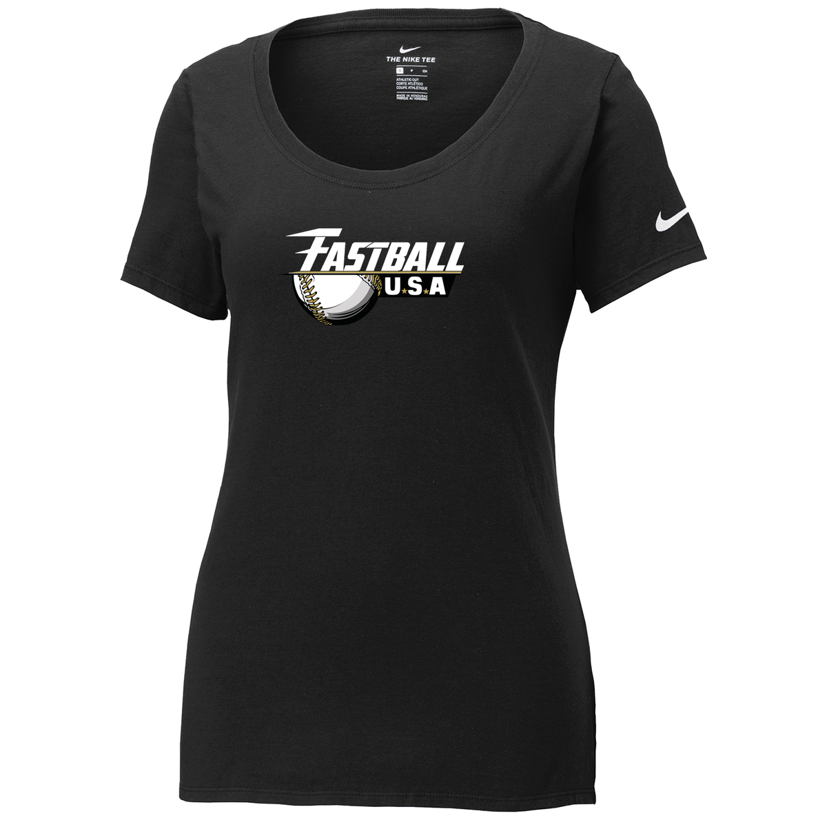 Team Fastball Baseball Nike Ladies Core Cotton Tee