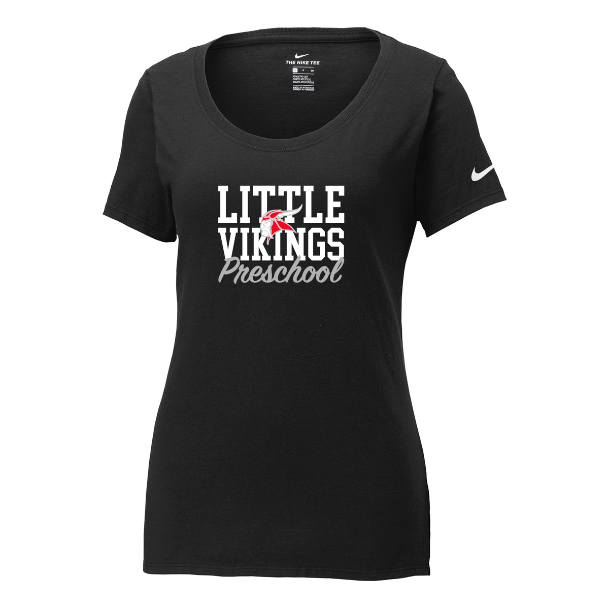 HF Little Vikings Preschool Nike Ladies Core Cotton Tee