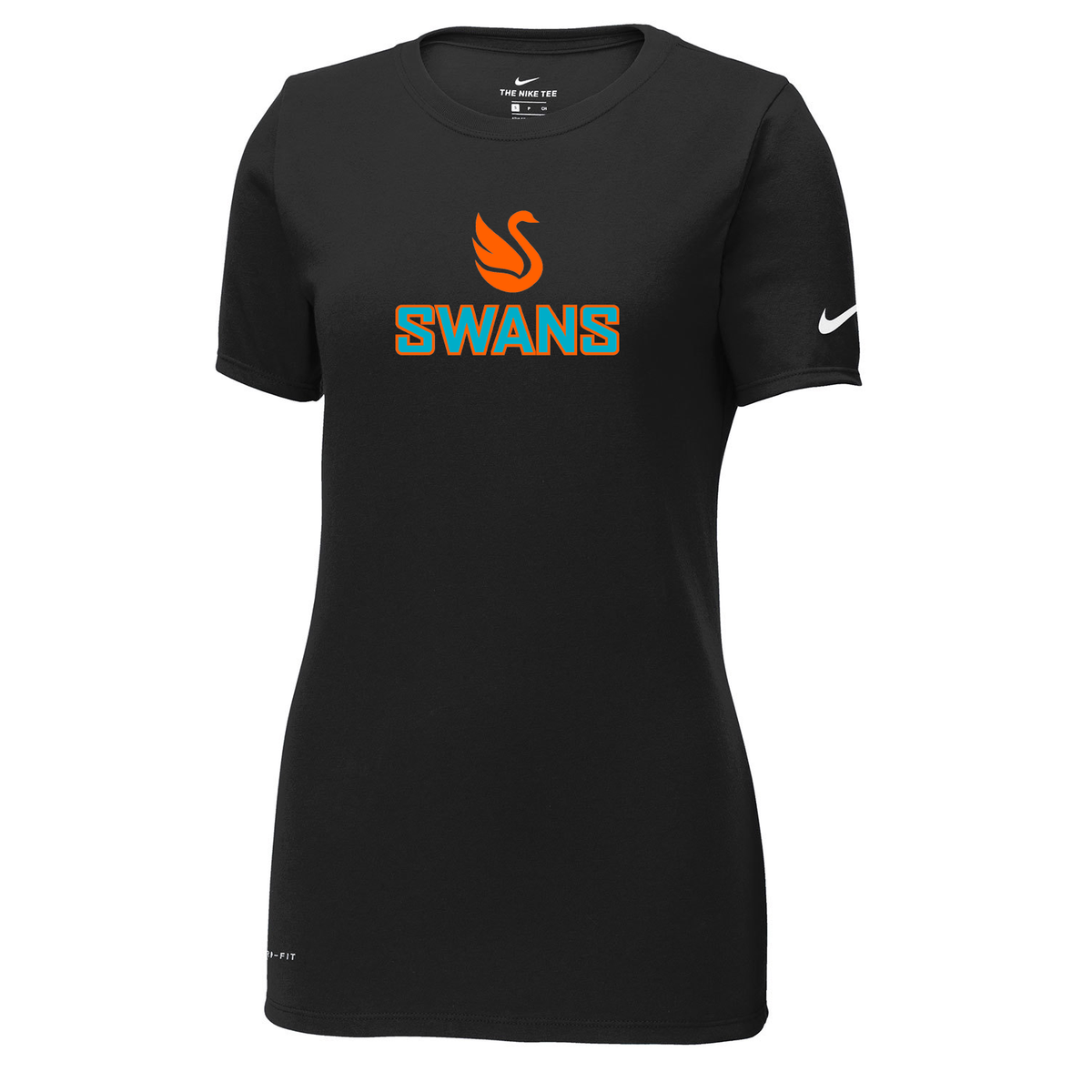 Swans Lacrosse Nike Ladies Dri-FIT Tee