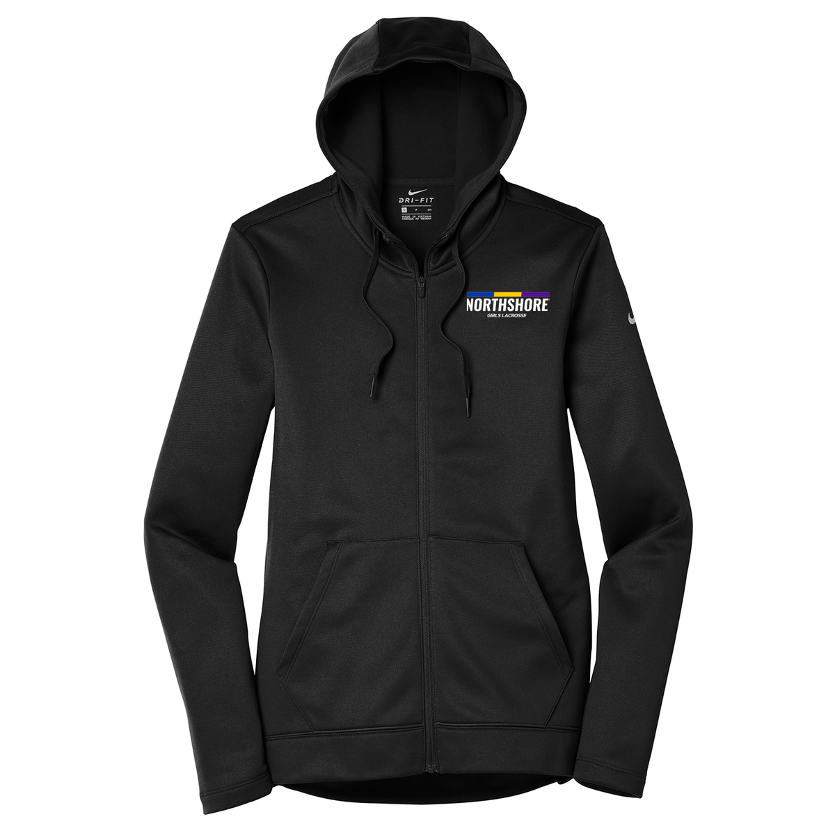 Northshore Lacrosse Nike Ladies Therma-FIT Full Zip Hoodie