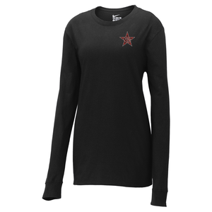 Coppell Lacrosse Nike Ladies Core Cotton Long Sleeve Tee