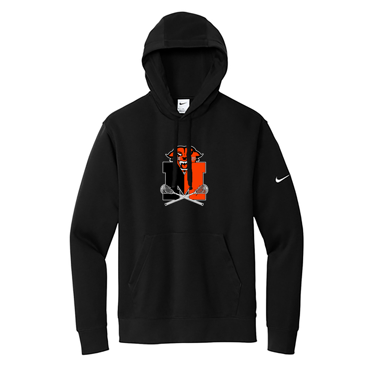 Monroe Bearcats Lacrosse Nike Fleece Swoosh Hoodie