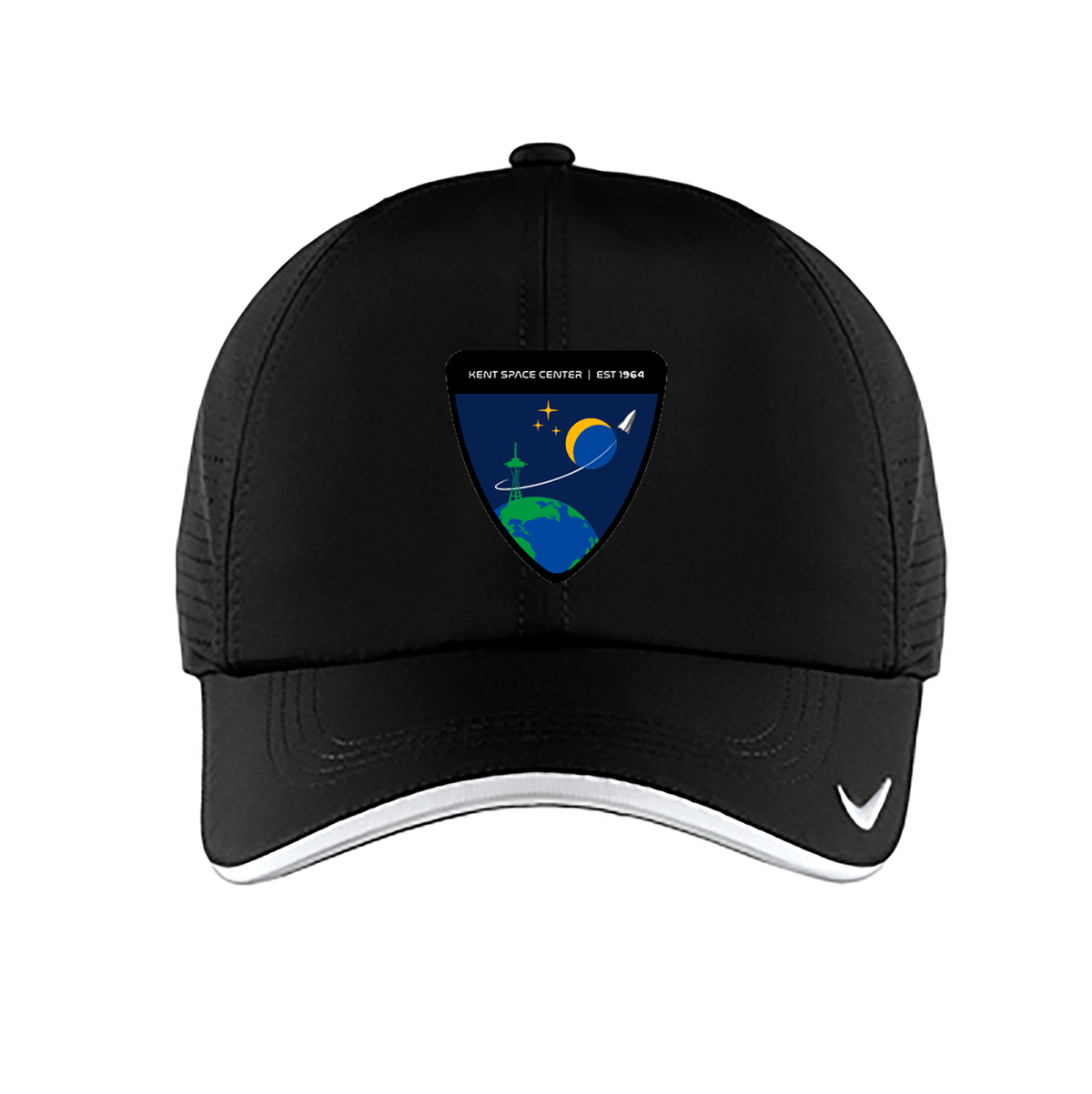 Boeing Kent Space Center Nike Dri-FIT Swoosh Perforated Logo Patch Hat