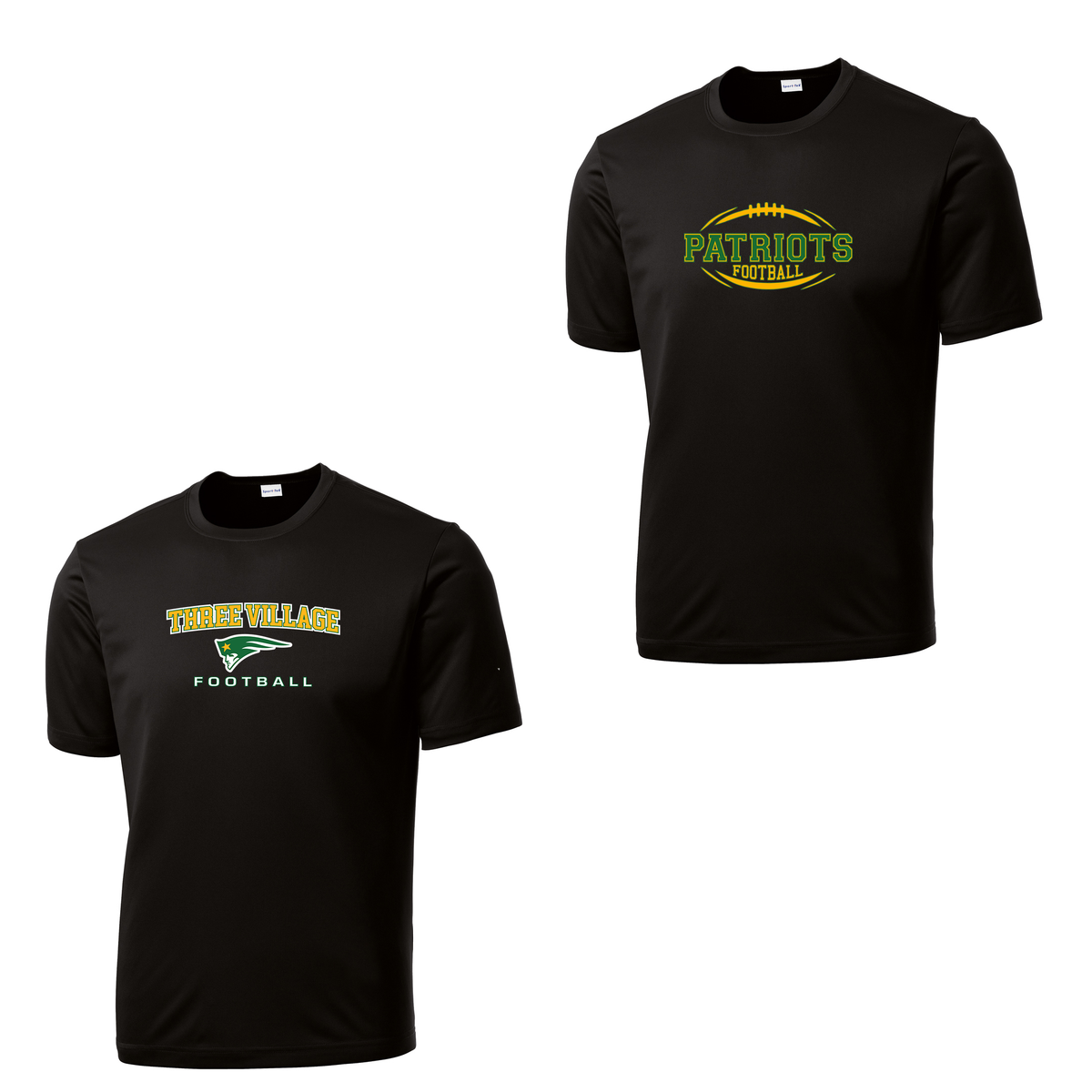 Three Village Football Performance T-Shirt