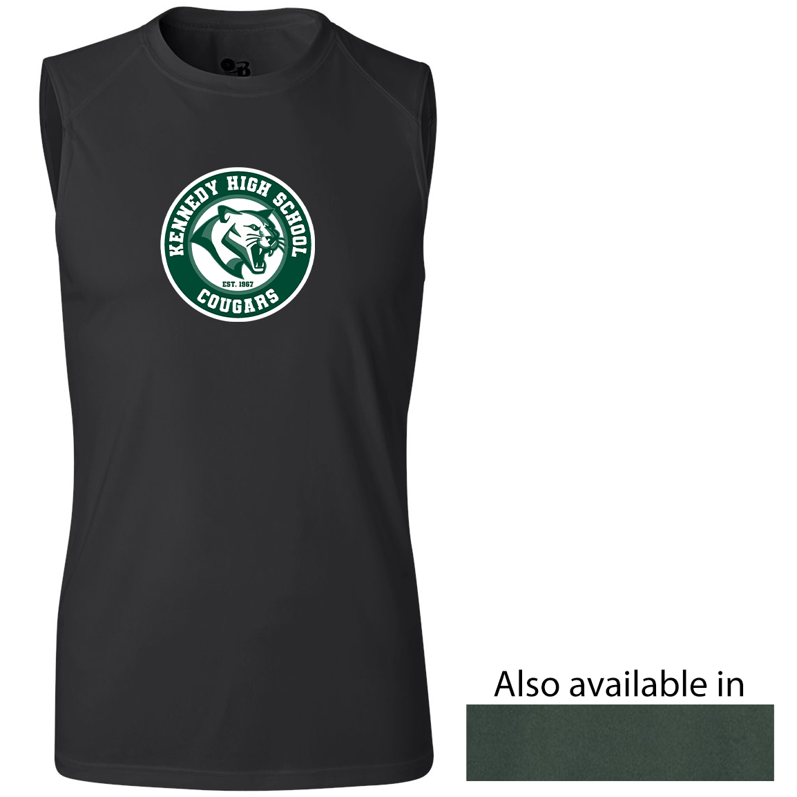 JFK Bellmore Cougars Track and Field B-Core Sleeveless Performance Tank