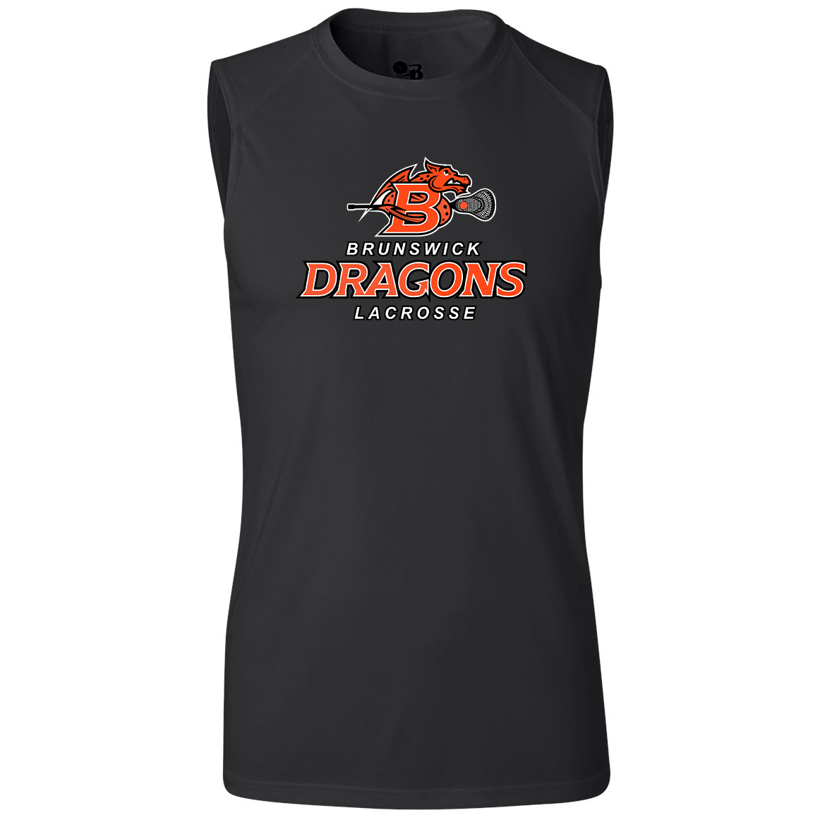 Brunswick Dragons Lacrosse B-Core Sleeveless Performance Tank