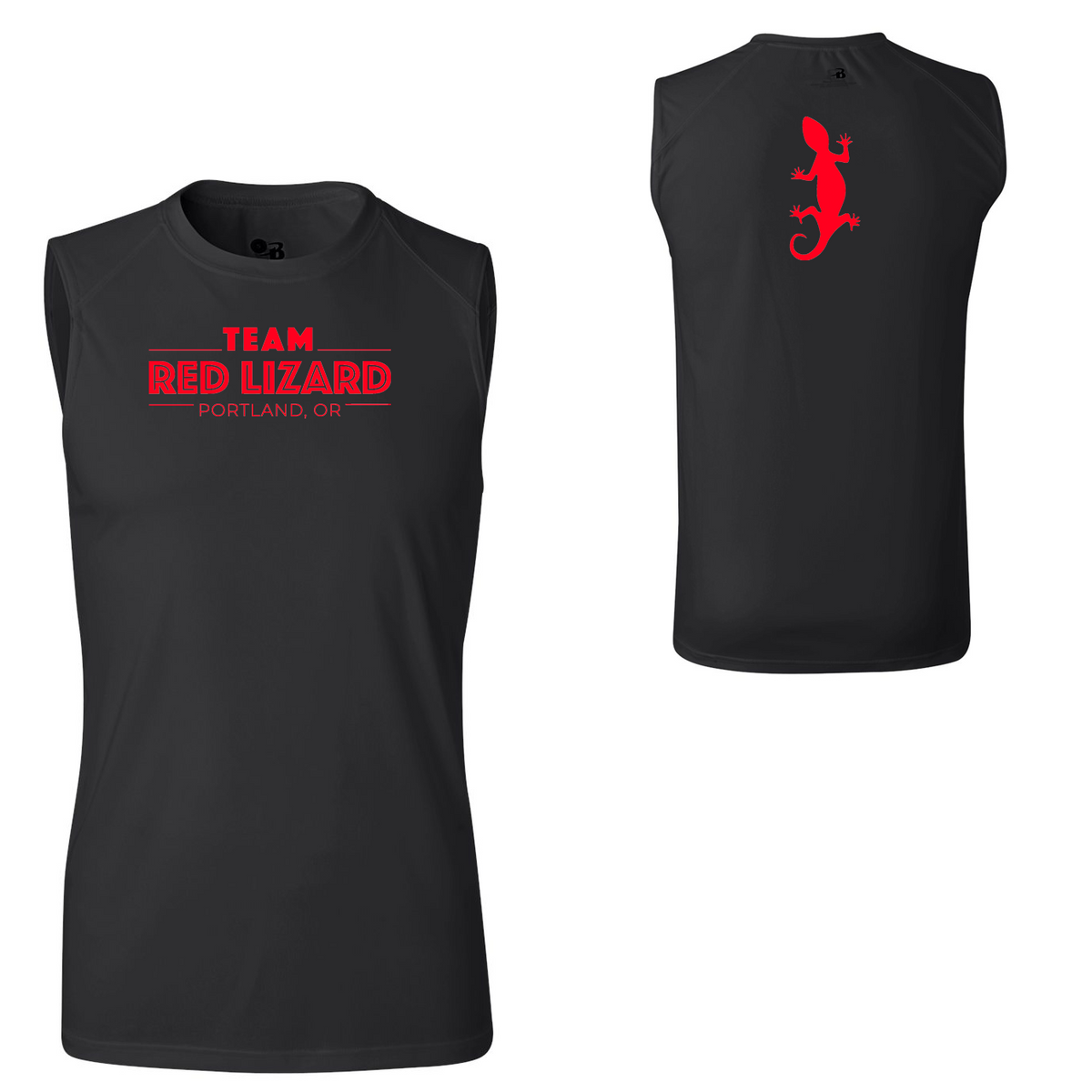 Team Red Lizard B-Core Sleeveless Performance Tank