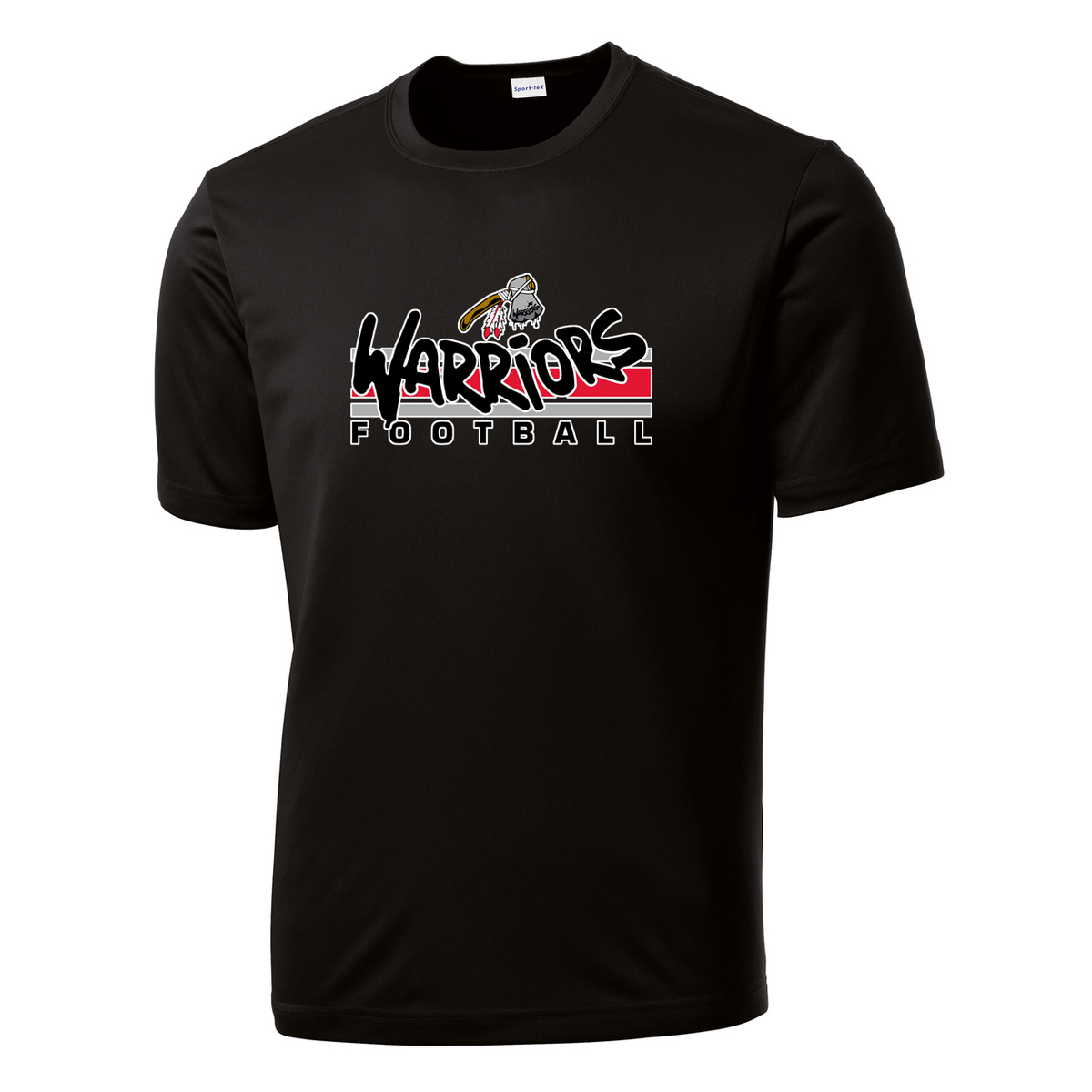 WV Warriors Football Performance T-Shirt